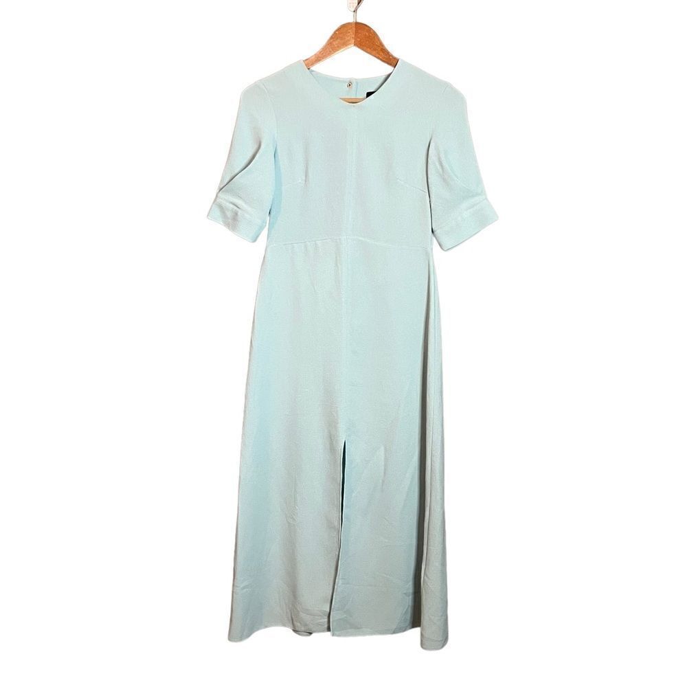 ‎Topshop minty blue maxi dress. Size 2